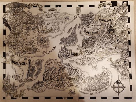 Hand Drawn Dnd Map Hot Sex Picture