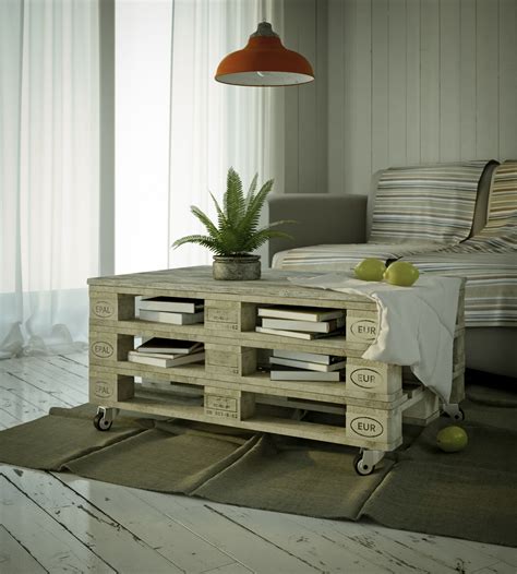 When i found this piece of wall art with a cool picture frame, i had no idea that i was going to upcycle the picture frame into a diy coffee table with wood pallets. 8 Coffee Table Made From Pallets Gallery