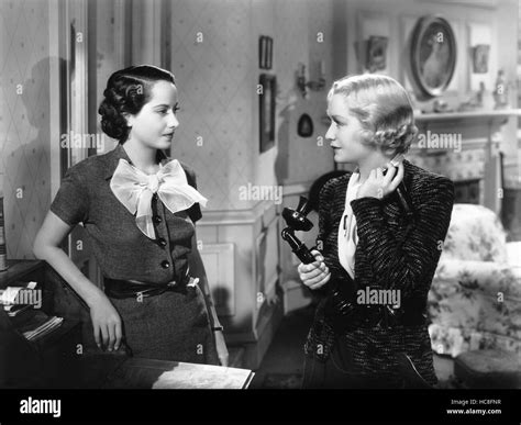 These Three From Left Merle Oberon Miriam Hopkins 1936 Stock Photo