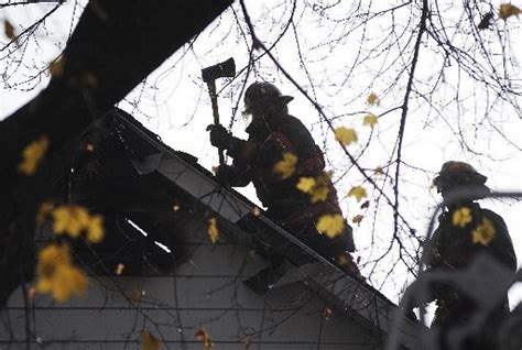 Bay City Firefighters Quench House Fire On Spruce