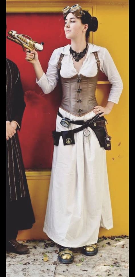 Cosplay I Made In 2015 Princess Leia Steampunk Victorian Cosplay
