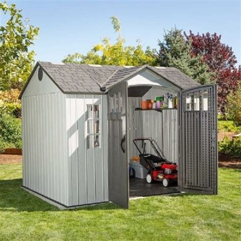 Lifetime 60243 10 X 8 Plastic Shed Berkshire Garden Buildings