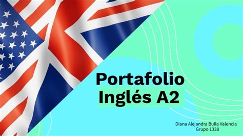 Portafolio De Inglés A 2