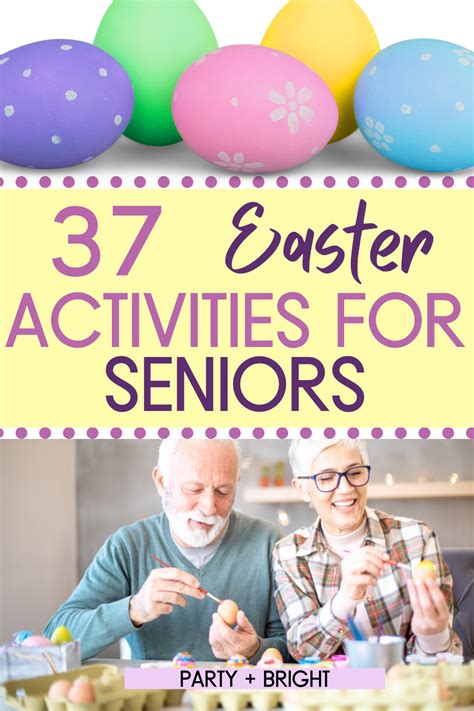 Elderly Activities Crafts Easter Egg Activities Elderly Crafts