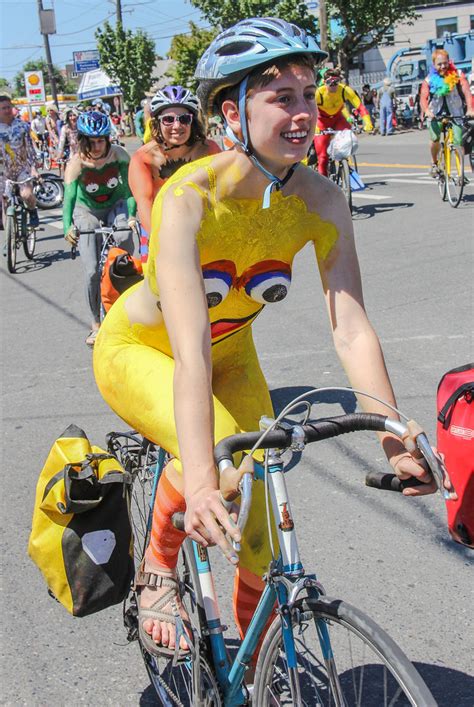 Seattle Fremont Solstice Parade 2015 Naked Cyclists Flickr
