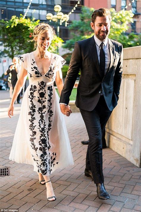 Emily Blunt And Husband John Krasinski Look Happy At Charity Gala