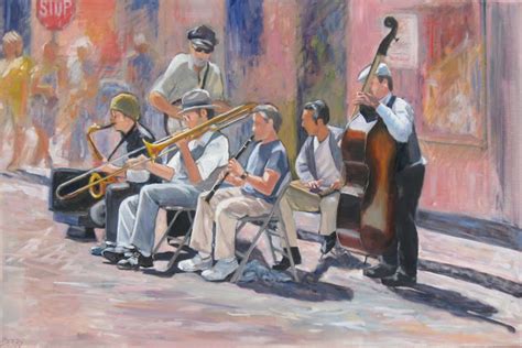 Jazz Band Painting At Explore Collection Of Jazz