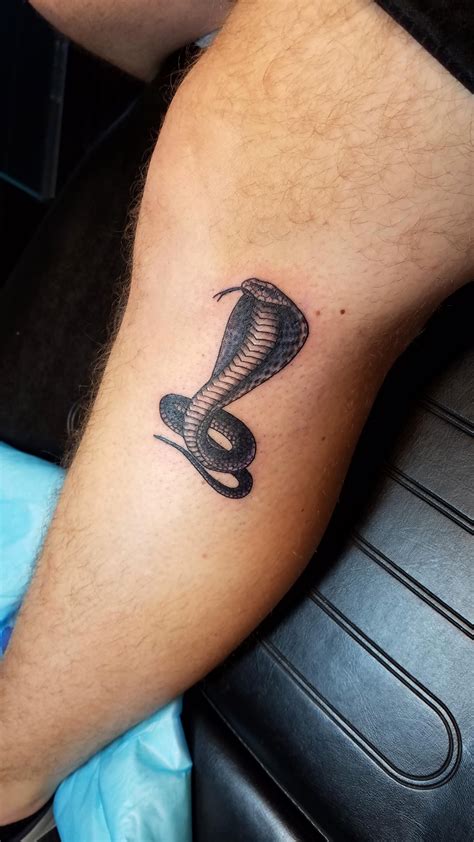 Cobra Tattoo Done By Meredith Bertschin At Tattooed Heart Studios In