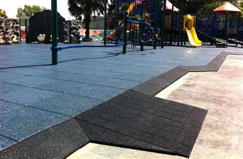 Jamboree Playground Tiles Rubber Safety Surface Playground Tile Playground Flooring Rubber