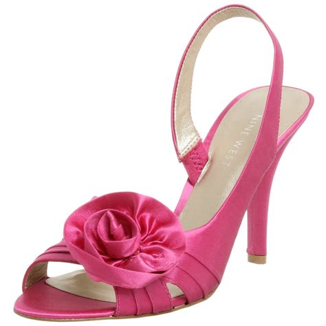 Pink Flowered Women Shoe 2016