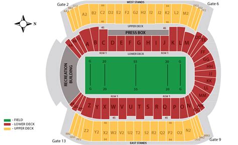 Commonwealth Stadium Seating Chart