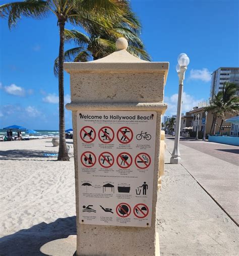 Hollywood Beach Rules Regulations Visit Hollywood Florida