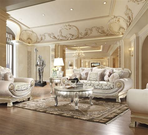 Homey Design Hd 2656 Durant Formal Living Room Set Dallas Designer