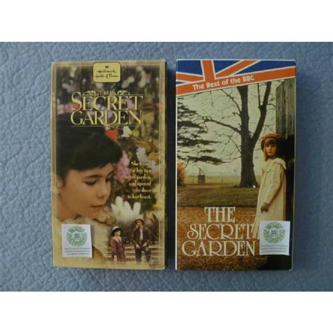 2 Different Live Action Vhs Video Versions Of The Secret Garden