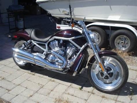 2005 Harley Davidson Vrsca V Rod Red Metallic For Sale In Spokane