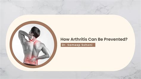 How Arthritis Can Be Prevented Arthritis Prevention Diet