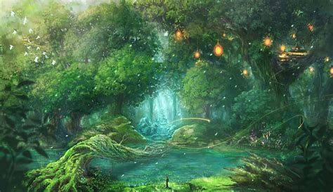Free 19 Magical Wallpapers In Psd Vector Eps Fantasy Landscape