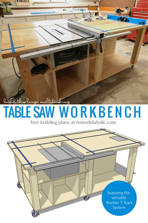 As seen, the search can produce even among block attribute values, tables and sizes, etc. DIY Table Saw Workbench Featuring Rockler T Track System ...