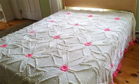 Beautiful Crochet Bed Cover Crochet Crochet Home Hand Crochet