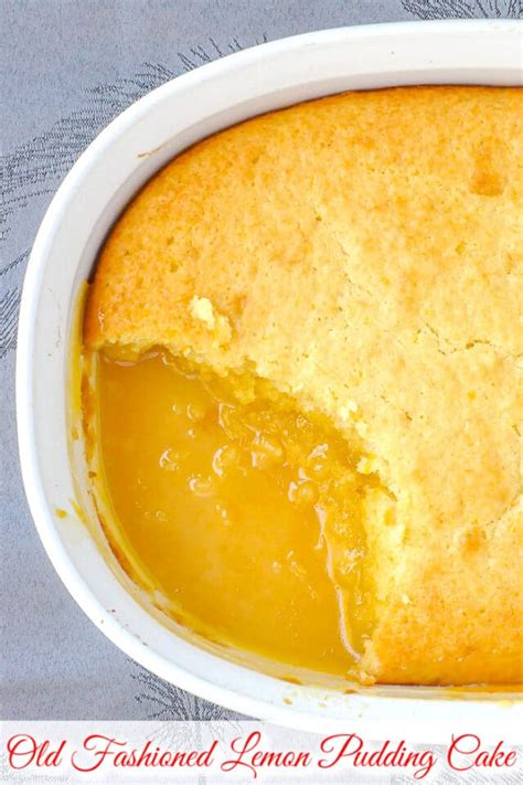Lemon Pudding Cake An Ultimate Comfort Food Dessert