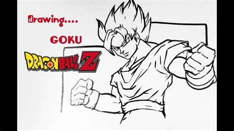 #orangesekaii100 this was super fun to draw… How to Draw Goku from Dragonball Z - Easy Things to Draw 1 ...