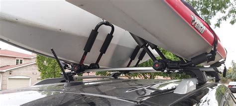 Premium Folding J Style Car Roof Top Kayak Rack Racktrip Canada Car