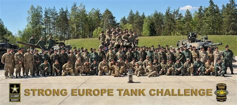 Multinational Platoons Compete In Strong Europe Tank Challenge