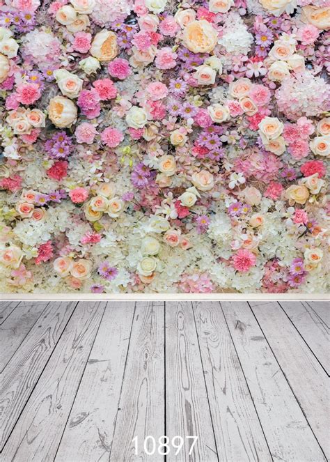 Various Colors Roses Flowers Photo Backdrops For Photo Studio Computer