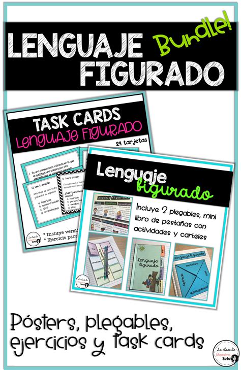Lenguaje Figurado Spanish Teacher Resources Figurative Language Spanish Classroom Decor