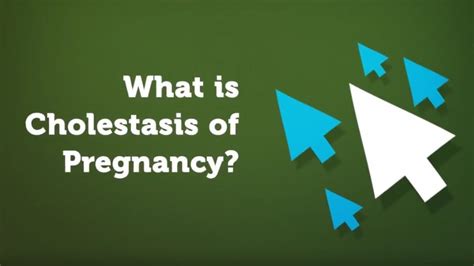 What Is Cholestasis Of Pregnancy Increased Hormone Levels Youtube