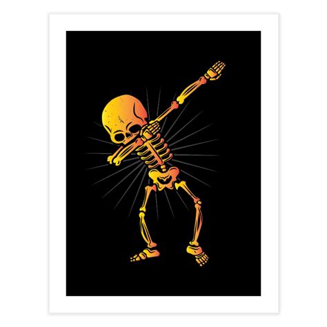 Dabbing Skeleton Dab | MyDesignStore