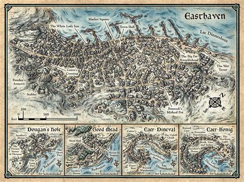 Icewind Dale Maps Fantasy City Map Fantasy City Fantasy Map