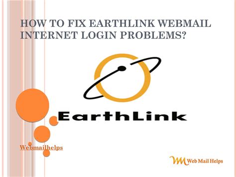 How To Fix Earthlink Webmail Internet Login Problems By Shailys696 Issuu