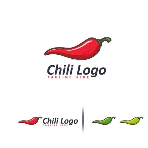 Premium Vector Chili Logo Designs Template