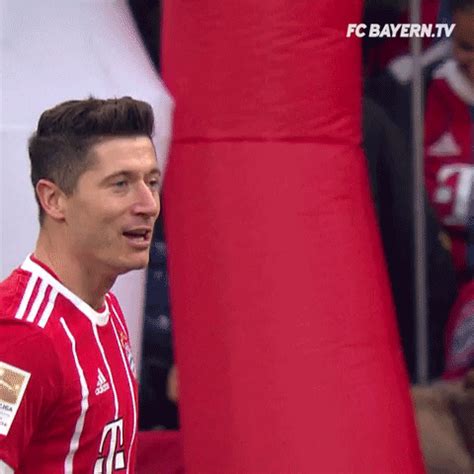Browse latest funny, amazing,cool, lol, cute,reaction gifs and animated pictures! Robert Lewandowski Win GIF by FC Bayern Munich - Find ...