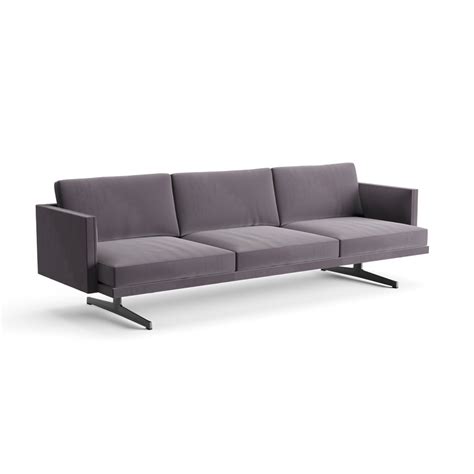 Steeve 3 Seater Sofa With Back Arper