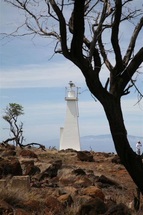 Kauholo Pt Lighthouse Lighthouse Hawaiian Islands Island
