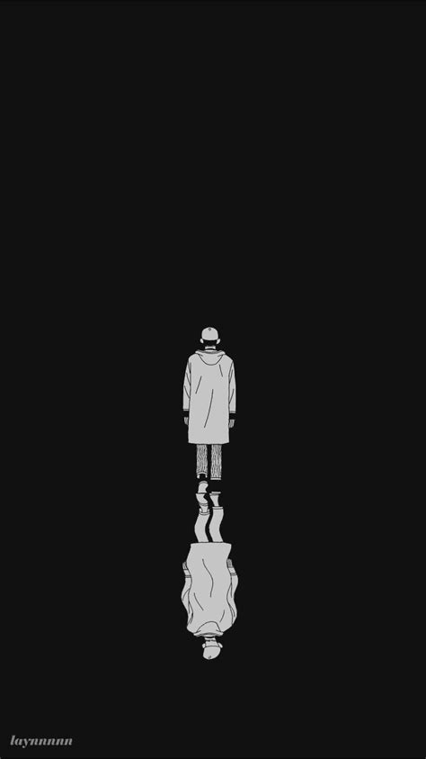 Black And White Aesthetic Background Sad Sad Anime Boy