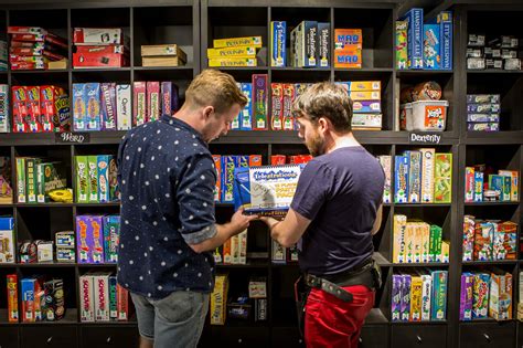 Come up with one that just requires 1 deck of cards so you don't need to carry around any extra props. The top 10 board game stores in Toronto