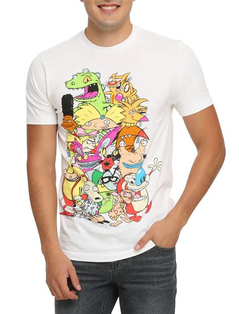 Nickelodeon Retro Group T Shirt Hot Topic