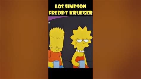 Los Simpson Freddy Krueger Youtube