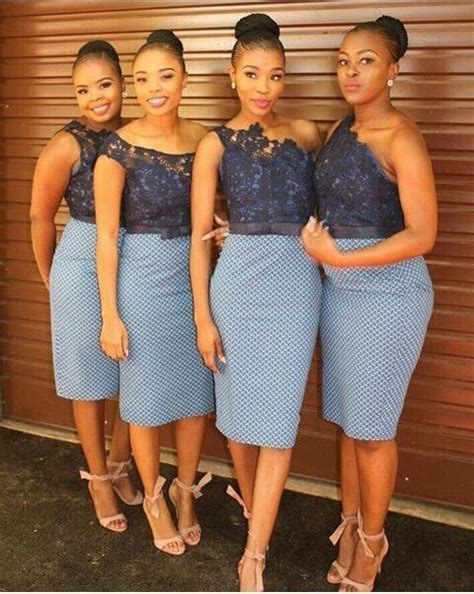 Pretty Pic Of Tswana Traditional Dress For Maid Of Honor Ideas African Bridesmaid Dresses