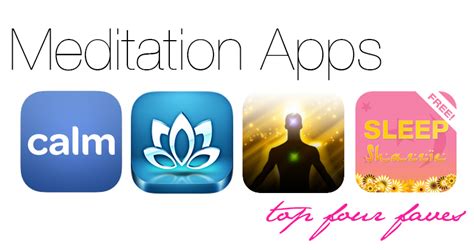 Apps with guided meditations and/or peaceful music. calm - Steph Osmanski