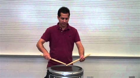 Marching Snare Drum Posture Youtube