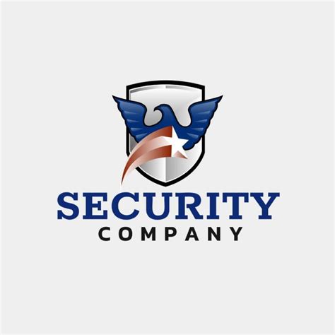 An Eagle Logo For A Security Company Was Created By Logobee Logo Maker