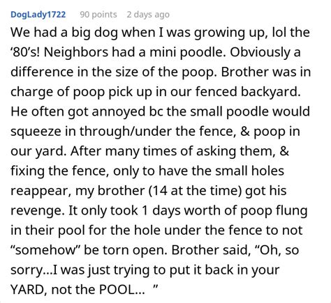 Neighbors Wont Pick Up After Their Dog Guy Enjoys Watching Them