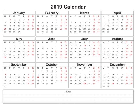 Monthly Calendar With No Dates Calendar Template Printable