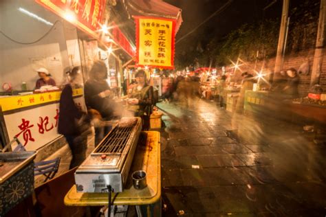 Muslim Night Market Xian Stock Photo Download Image Now Ancient