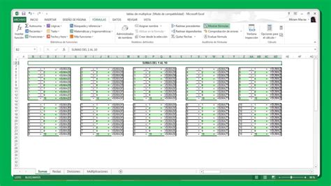 Operaciones Basicas En Excel Suma Resta Multiplicacion Y
