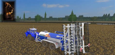 Slurry Cultivator Sw100 Blue V 1 Fs 17 Farming Simulator 2022 Mod Ls